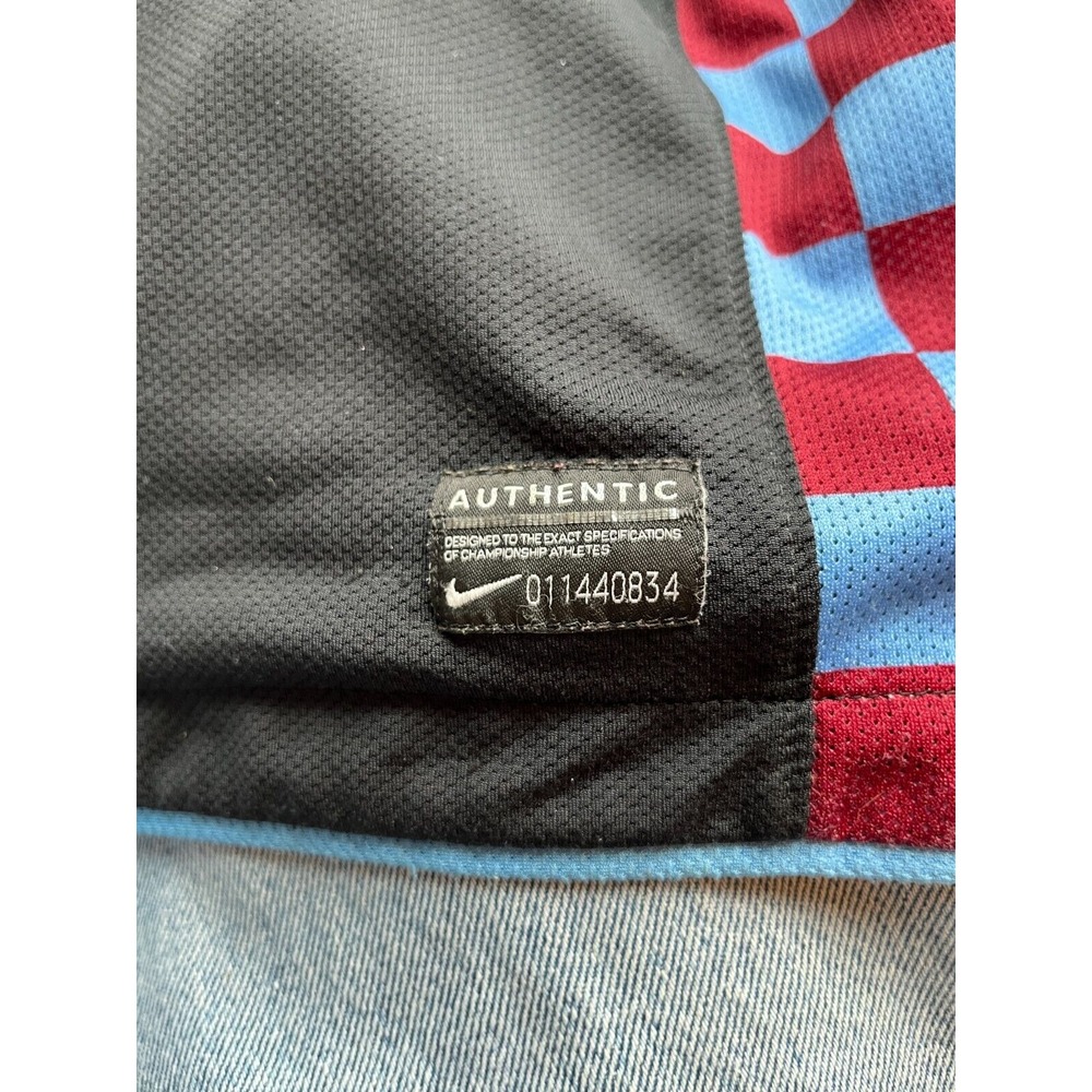 Nike AVFC Jersey Men L Soccer FxPro Aston Villa Football Club Birmingham Dri-Fit - Picture 4 of 9